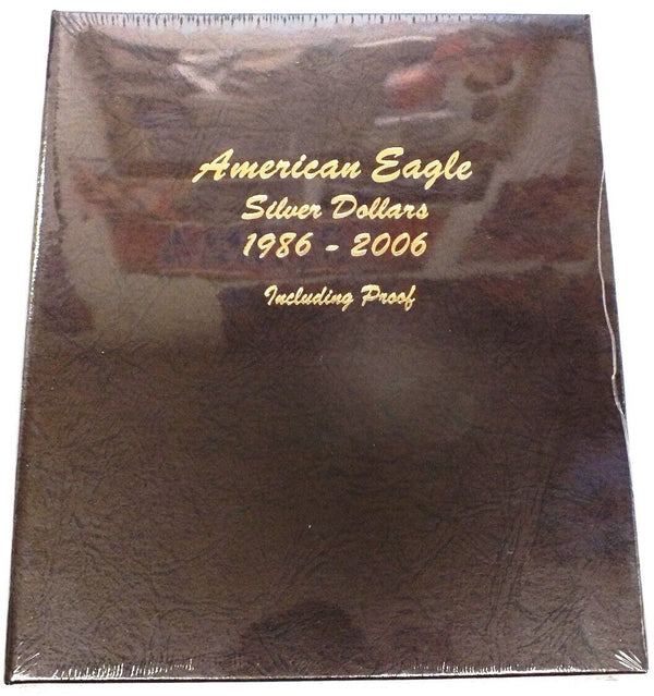 American Eagle Silver Dollars 1986-2006 - Dansco Album 8181 Coin Folder DM19