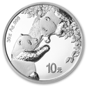2023 China Panda 30g Silver 999 Ag Coin 10 Yuan BU Uncirculated