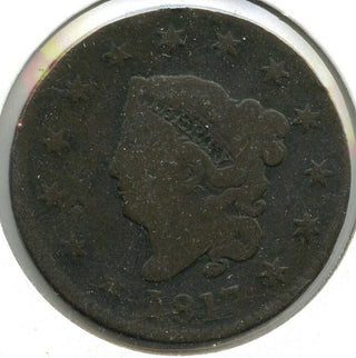 1817 Coronet Head Large Cent Penny - G803