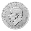2023 Great Britain Britannia 999 Fine Silver 1 oz Coin - King Charles - JP199