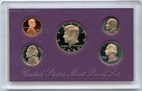 1989 United States 5-Coin Proof Set - US Mint OGP