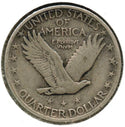 1923 Standing Liberty Silver Quarter - Philadelphia Mint - CC388