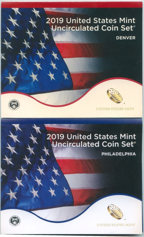 2019-P & D US Uncirculated Mint Set 20 Coin Set United States Philadelphia
