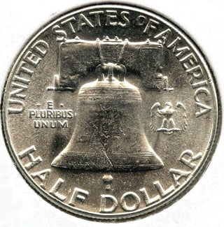 1958 Franklin Silver Half Dollar - Philadelphia Mint - C949