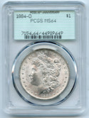 1884-O Morgan Silver Dollar PCGS MS64 Green Label 35th Anniversary - A245