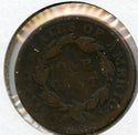 1835 Coronet Head Large Cent US Copper 1c Coin - JP125