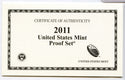 2011 United States -Coin Proof Set - US Mint OGP