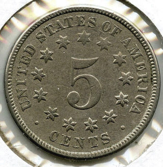 1872 Shield Nickel - Five Cents - United States - G821