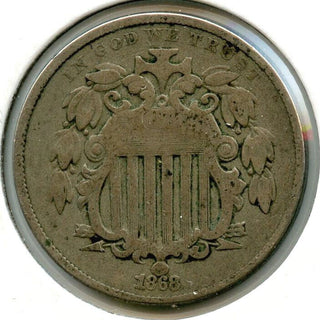 1868 Shield Nickel - Five Cents - CA646