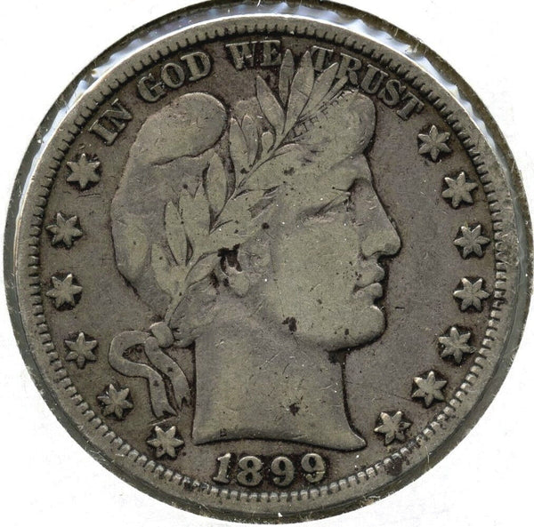 1899 Barber Silver Half Dollar - Philadelphia Mint - A653
