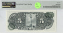 1949 Mexico Banco De Mexico 5 Pesos Specimen Banknote Currency Note P 34ks DN180