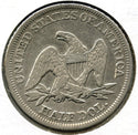1854 Seated Liberty Silver Half Dollar - Philadelphia Mint - A792