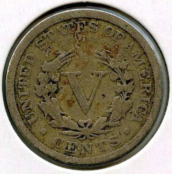 1894 Liberty V Nickel - Five Cents - BQ812