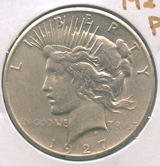 1927-P Peace Silver Dollar $1 Philadelphia Mint - KR27