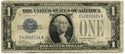 1928 $1 Silver Certificate - One Dollar Currency Note - United States - A693