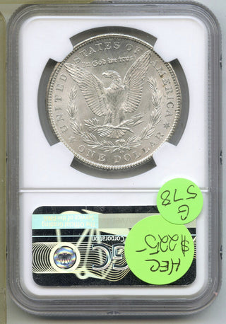 1902-O Morgan Silver Dollar NGC MS65 Pittman Act Label - New Orleans Mint - G578