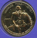 1982 George Washington Commemorative Coin 24k Gold EP Postal Panel - C919