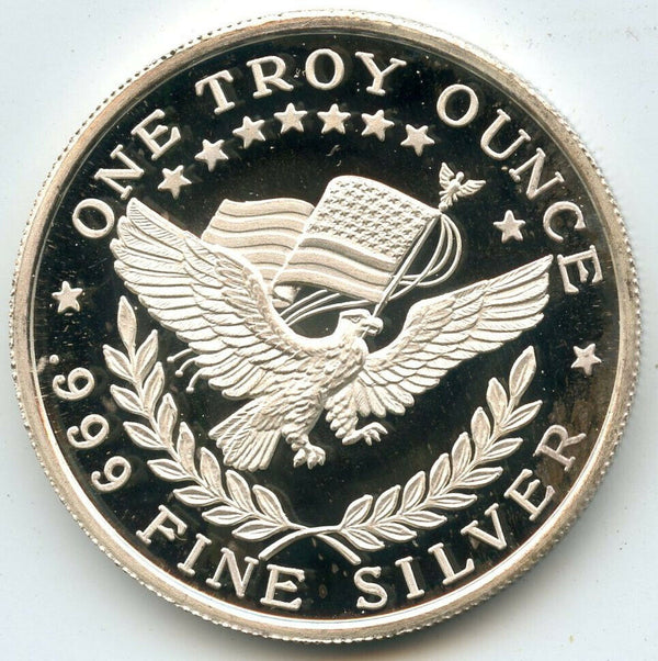 Follow the System 999 Silver 1 oz Art Medal Round ounce Bullion Clement - BX919