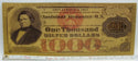 1878 $1000 Silver Certificate Novelty 24K Gold Foil Plated Note Bill 6