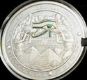 3 oz Eye of Horus Silver Egyptian Symbols -Egypt 2015- w/ CoA DM385