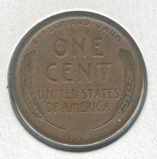 1909 P V.D.B Lincoln Wheat Cent 1C Philadelphia Mint - ER238