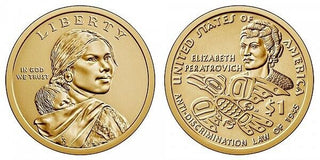 2020-P Anti-Discrimination Sacagawea Native Dollar $1 Coin Philadelphia NAP20