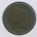 1881-P Indian Head Cent Penny 1c Philadelphia Mint - KR95