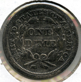 1853 Seated Liberty Silver Dime - Arrows - Philadelphia Mint - C603