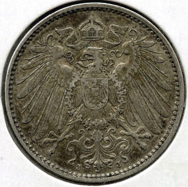 1905-J Germany Silver Coin 1 Mark - Deutsches Reich - G580