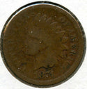1874 Indian Head Cent Penny - BQ541
