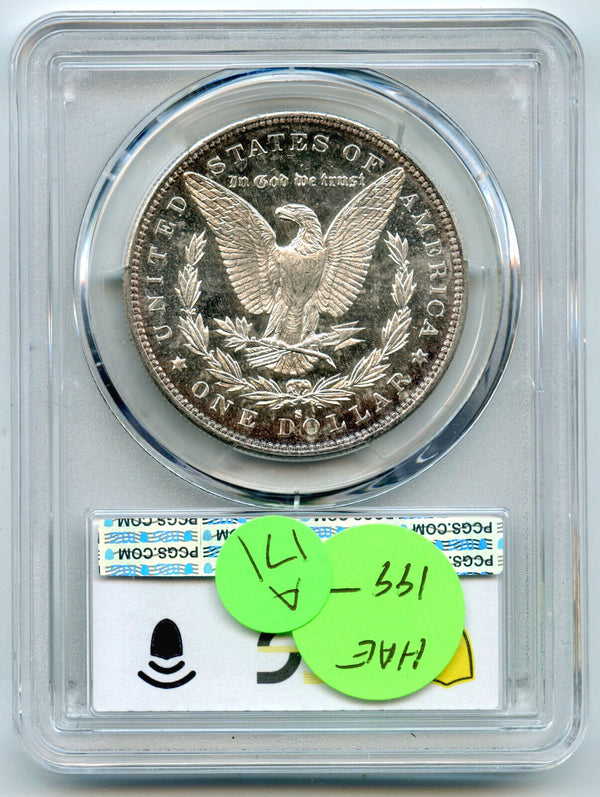 1882-S Morgan Silver Dollar PCGS MS63 PL Certified - San Francisco Mint - A171