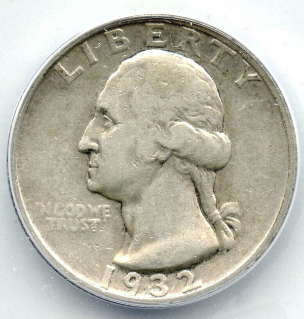 1932-S Washington Silver Quarter ANACS EF 40 Certified - San Francisco Mint A852