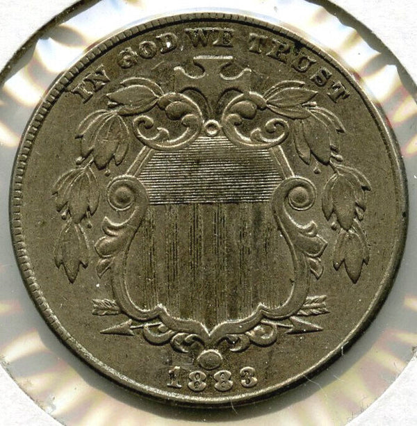 1883 Shield Nickel - Five Cents - C823