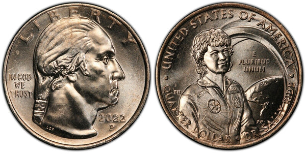 2022-P Sally Ride American Women Quarter 25C Uncirculated Denver Mint 003