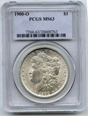 1900-O Morgan Silver Dollar PCGS MS63 Certified - New Orleans Mint - C158