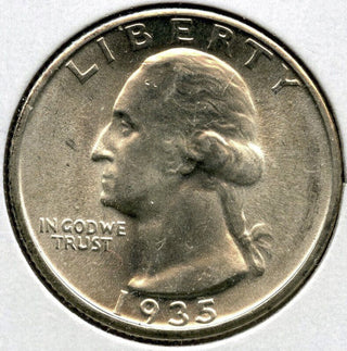 1935 Washington Silver Quarter - Philadelphia Mint - G770