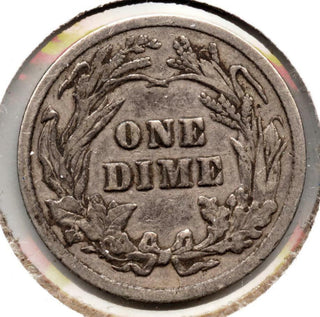 1902 Barber Silver Dime - Philadelphia Mint - MB979