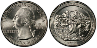 2012-D Denali Alaska National Parks NP ATB 25C Unc Quarter Denver mint 030