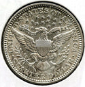 1909-D Barber Silver Quarter - Denver Mint - E784