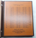 Washington Quarters 1932 - 1998 Dansco Album 7140 Coin Set Folder - G784