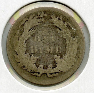 1891 P Seated Liberty Silver Dime - Philadelphia Mint - DN730