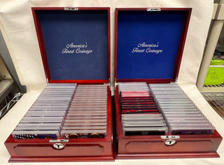 1968-2016 Proof Coin Set Collection w/ Wood Display Boxes 78 Sets  - KR329