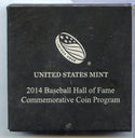 2014 National Baseball Hall of Fame Commemorative Coin Program -DM631