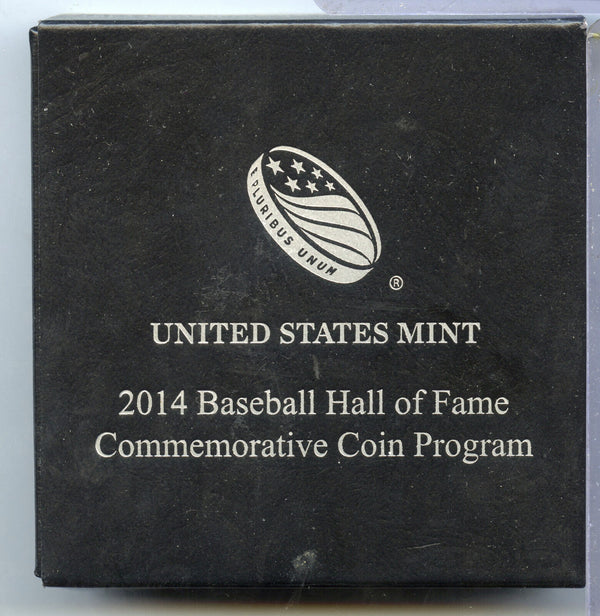 2014 National Baseball Hall of Fame Commemorative Coin Program -DM631