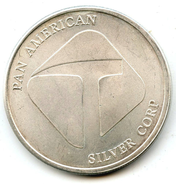Northwest Territorial Mint 999 Silver 1 oz Pan American Art Medal Round - CA555