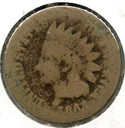 1863 Indian Head Cent Penny - Cull - Hole - CA997