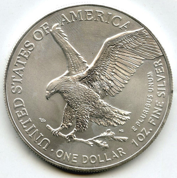 2023 American Eagle 1 oz Silver Dollar - Strike-Through Error Coin - E913