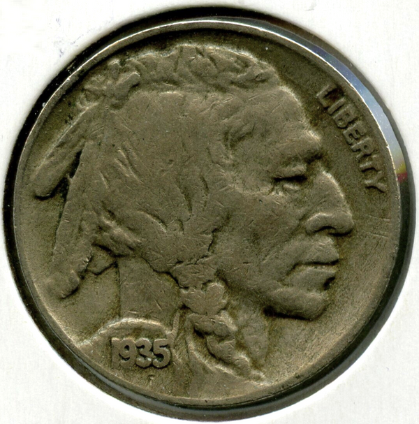 1935-D Indian Head Buffalo Nickel - Denver Mint - JL830