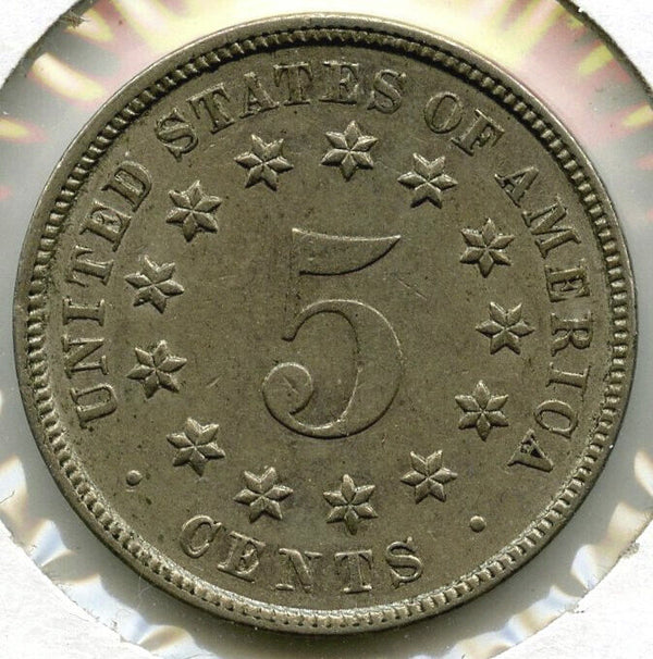1883 Shield Nickel - Five Cents - C823