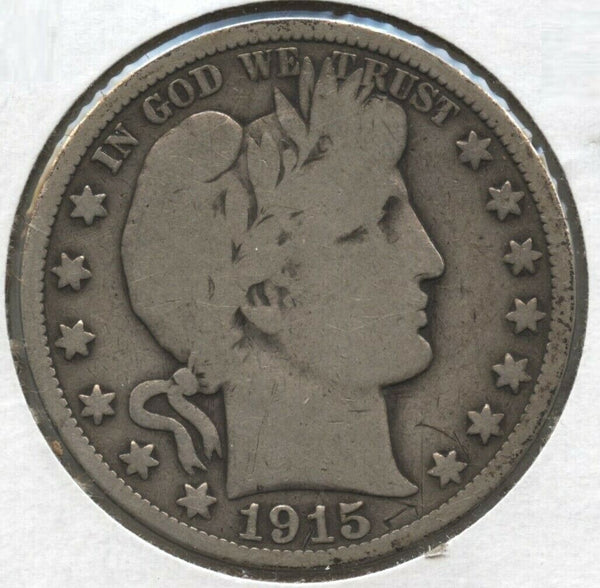1915 Barber Half Dollar Silver - Philadelphia Mint - BD212